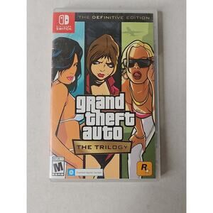 Grand Theft Auto: The Trilogy - The Definitive Edition - Nintendo Switch Used
